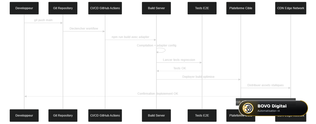Pipeline CI/CD multiplateforme pour Next.js sans Vercel